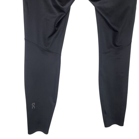 On Running Performance Tights Womens XL Black Pockets Full Length - Picture 6 of 11